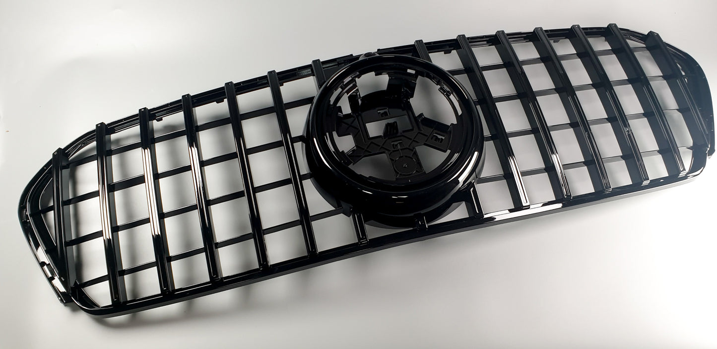 W167 GLE Grille Mercedes GLE450 GLE350 GLE500 GLE400 2019 2020 GT GTR Grill - 55tech Motors