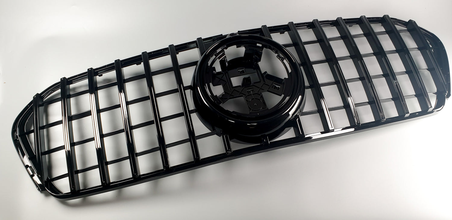 W167 GLE Grille Mercedes GLE450 GLE350 GLE500 GLE400 2019 2020 GT GTR Grill - 55tech Motors