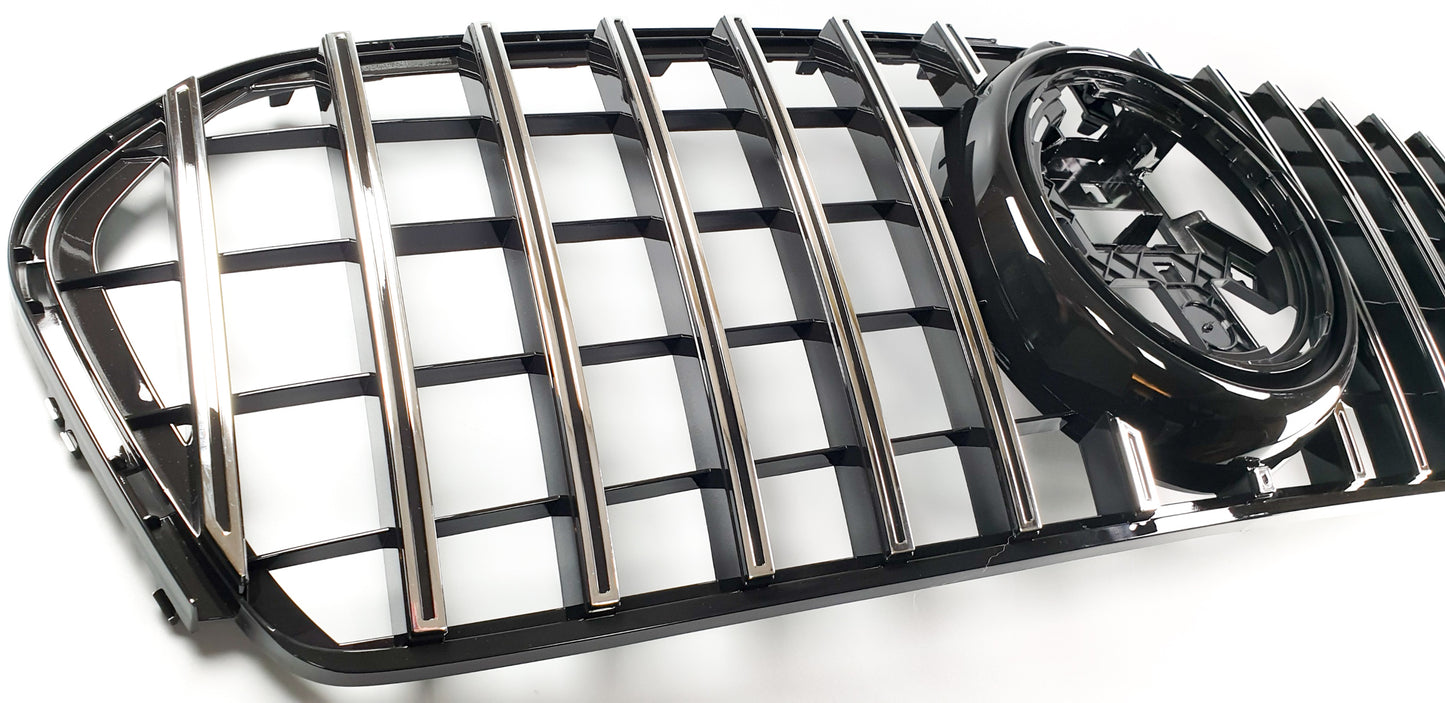 W167 GLE Grille Mercedes GLE450 GLE350 GLE500 GLE400 2019 2020 GT GTR Grill - 55tech Motors
