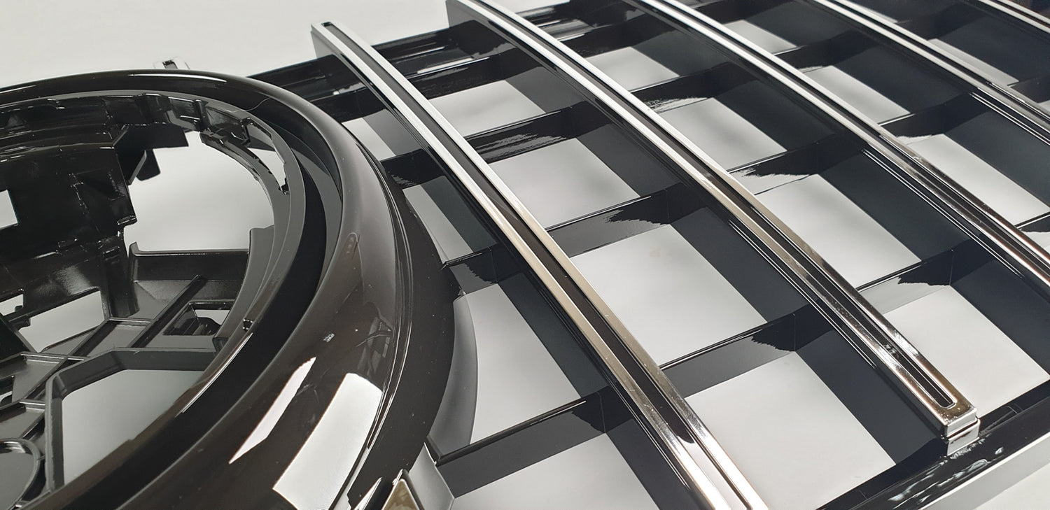 W167 GLE Grille Mercedes GLE450 GLE350 GLE500 GLE400 2019 2020 GT GTR Grill - 55tech Motors