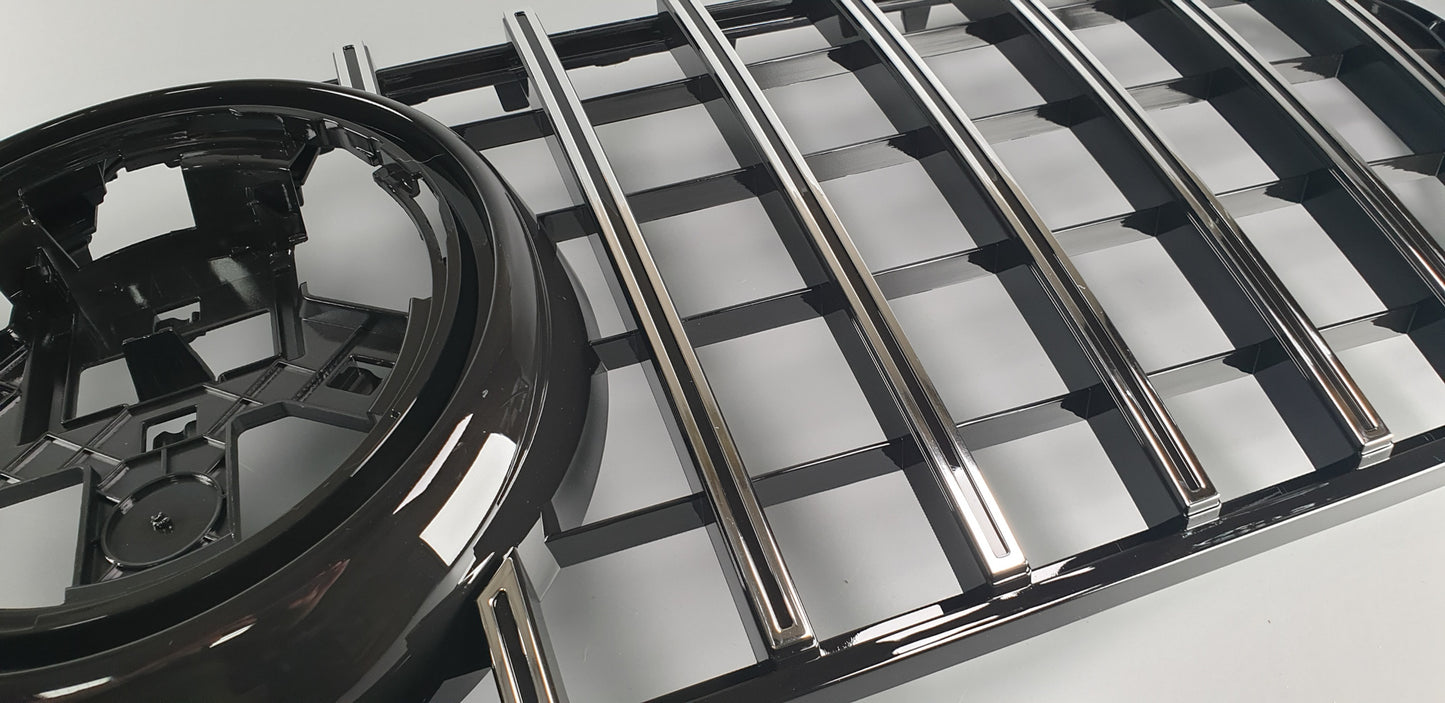 W167 GLE Grille Mercedes GLE450 GLE350 GLE500 GLE400 2019 2020 GT GTR Grill - 55tech Motors