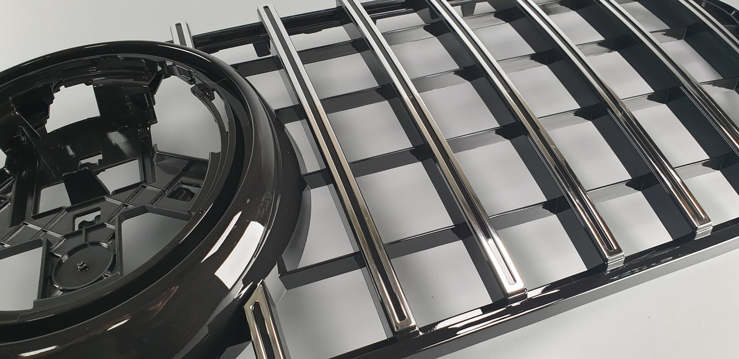 W167 GLE Grille Mercedes GLE450 GLE350 GLE500 GLE400 2019 2020 GT GTR Grill - 55tech Motors