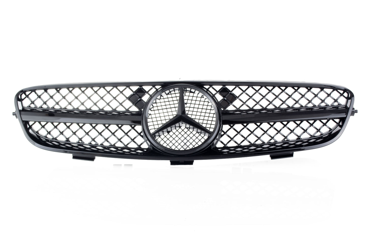 Mercedes Benz W209 CLK 2003~2009 1 Fin Grille - 55tech Motors