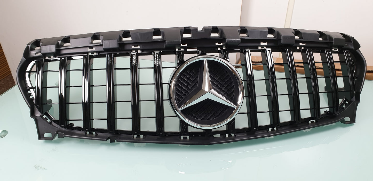 Mercedes Benz R117 W117 CLA GT GTR grille CLA250 2017 2018 Front Grill - 55tech Motors