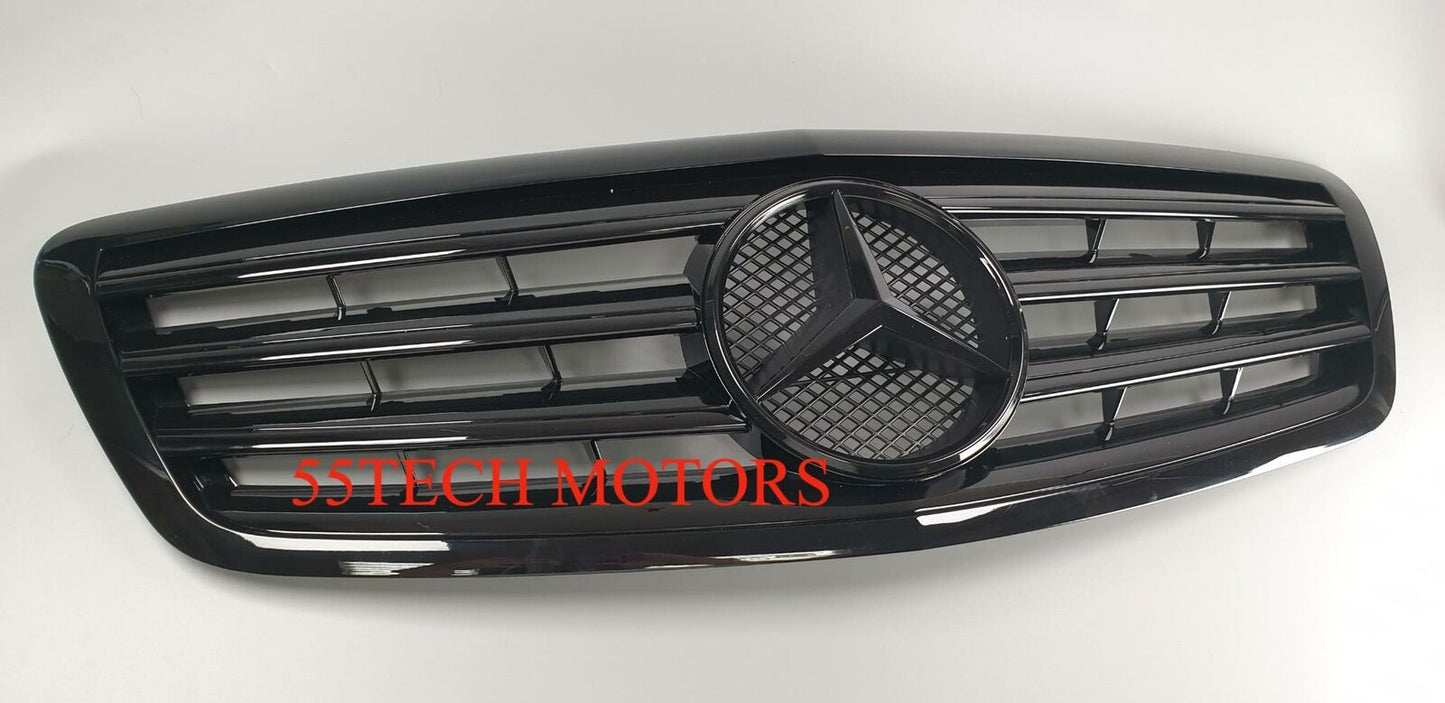 Mercedes Benz W221 2007~2009 S-Class Sports Grille - 55tech Motors