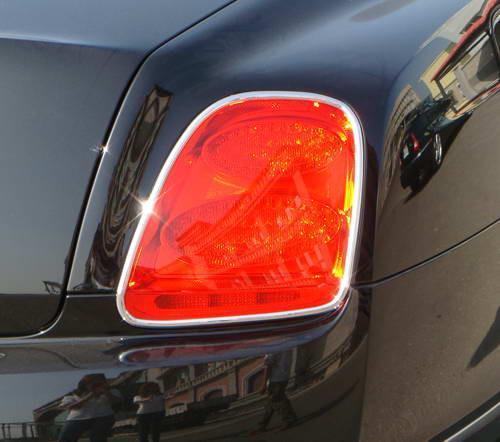 Continental Flying Spur 2006-2012 Chrome Tail Light Trims - 55tech Motors