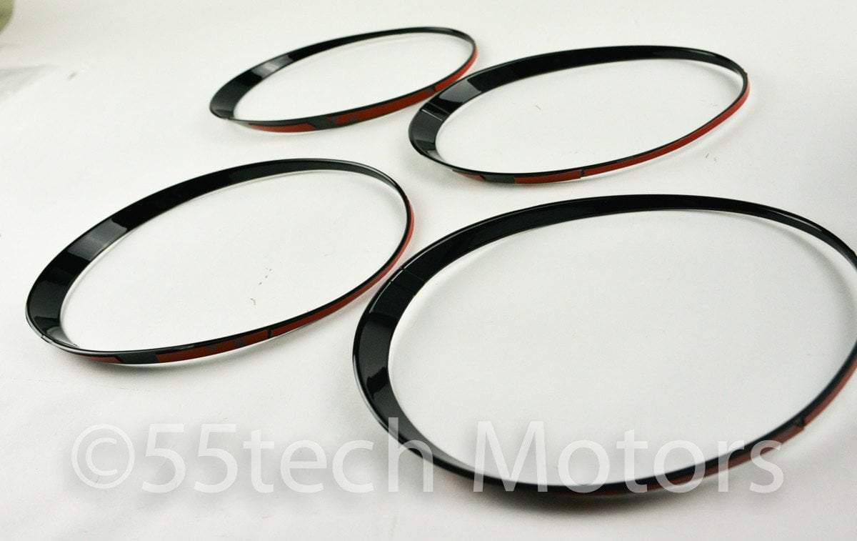 CONTINENTAL GT GTC Black HEADLIGHT TRIMS - 55tech Motors