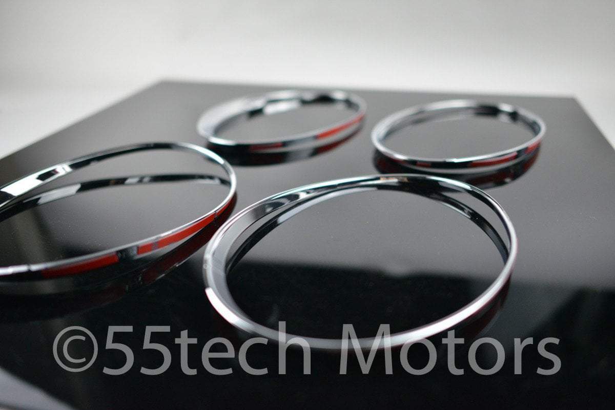 CONTINENTAL GT GTC CHROME HEADLIGHT TRIMS - 55tech Motors