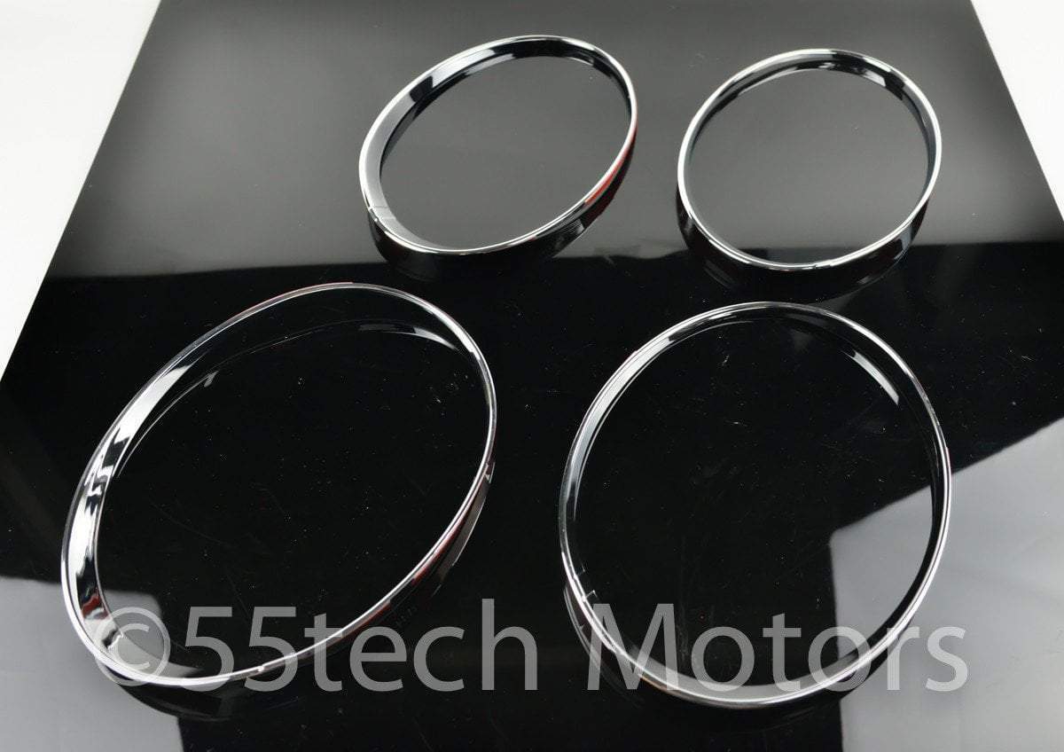 CONTINENTAL GT GTC CHROME HEADLIGHT TRIMS - 55tech Motors