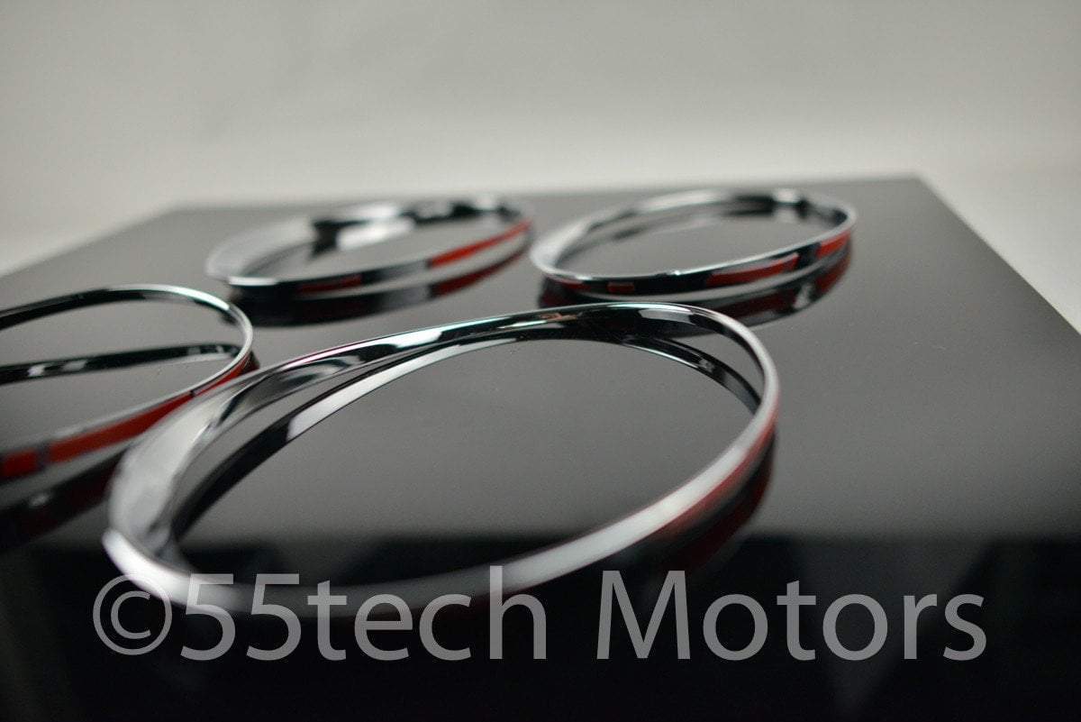 CONTINENTAL GT GTC CHROME HEADLIGHT TRIMS - 55tech Motors