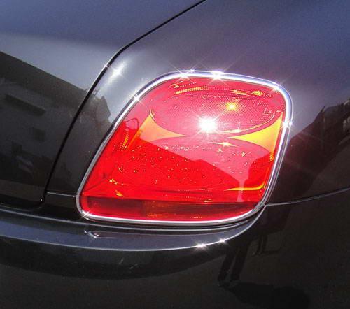 CONTINENTAL GT GTC CHROME Tail Light TRIMS - 55tech Motors