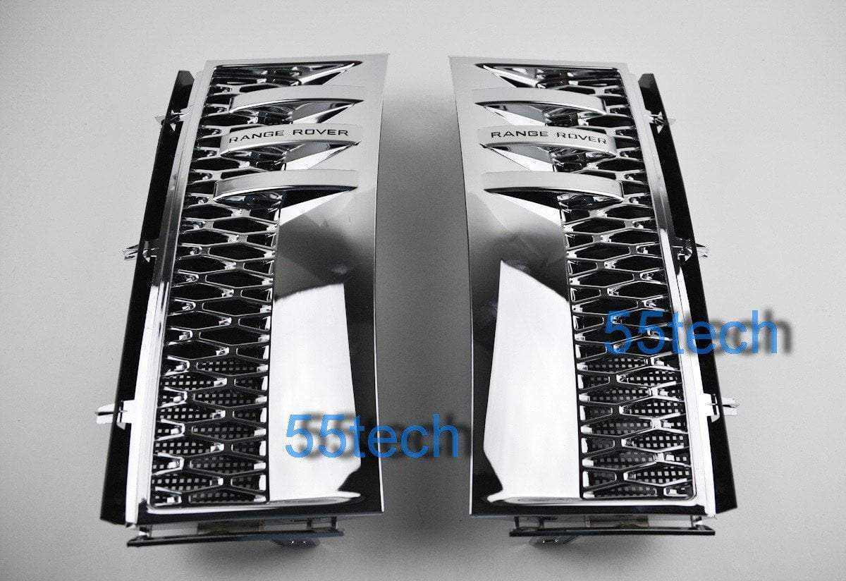 Land Rover Range Rover L322 Side Fender Grilles - 55tech Motors