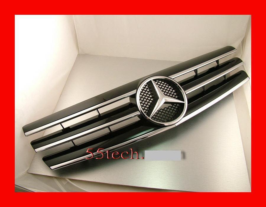 Mercedes Benz R129 1990~2002 SL-Class 3 Fins Style Grille - 55tech Motors