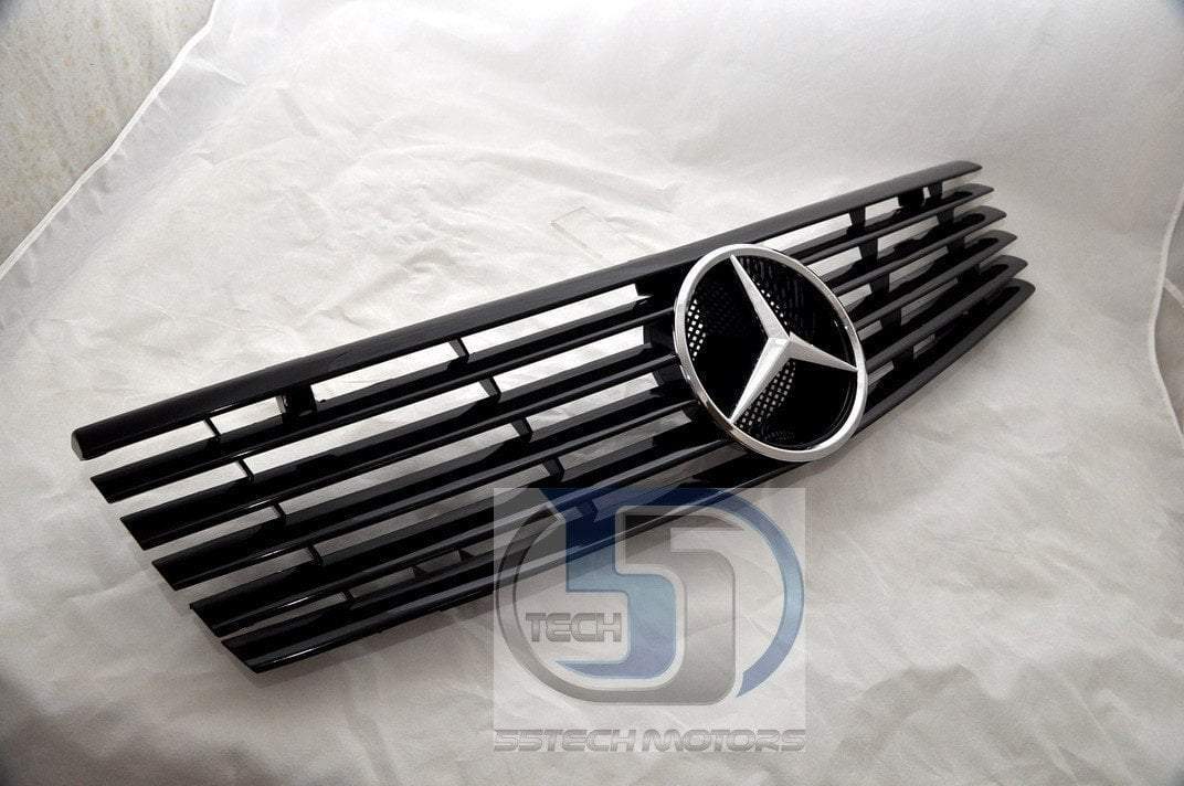 Mercedes Benz R129 1990~2002 SL-Class Grille 6 Fins OEM Style - 55tech Motors