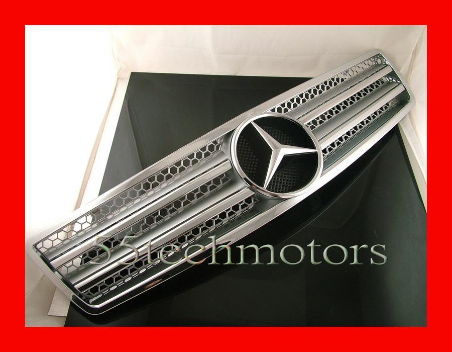 Mercedes Benz R129 1990~2002 SL-Class Grille with chrome frame - 55tech Motors