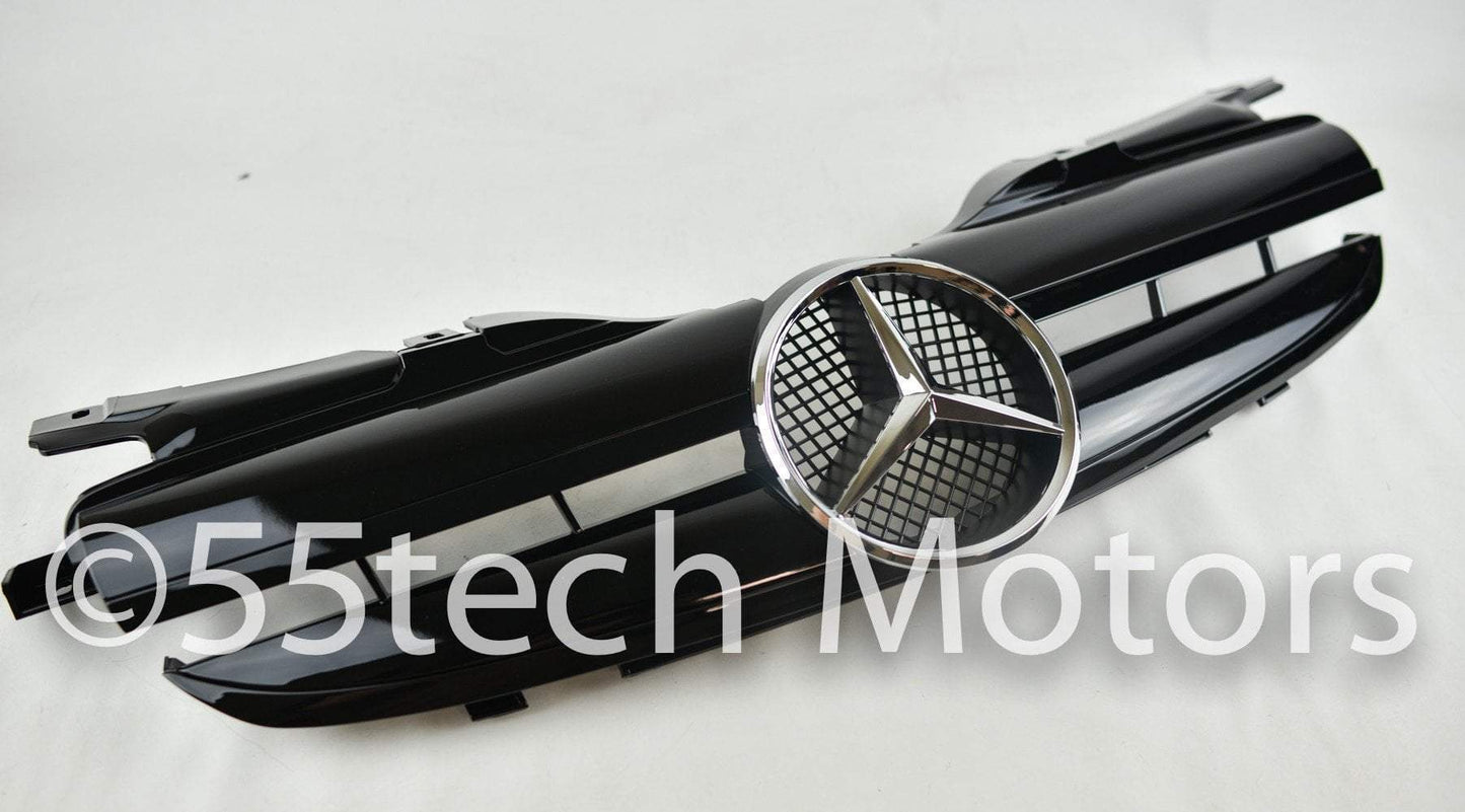 Mercedes Benz R170 SLK 1997~2004 1 Fin Grille - 55tech Motors