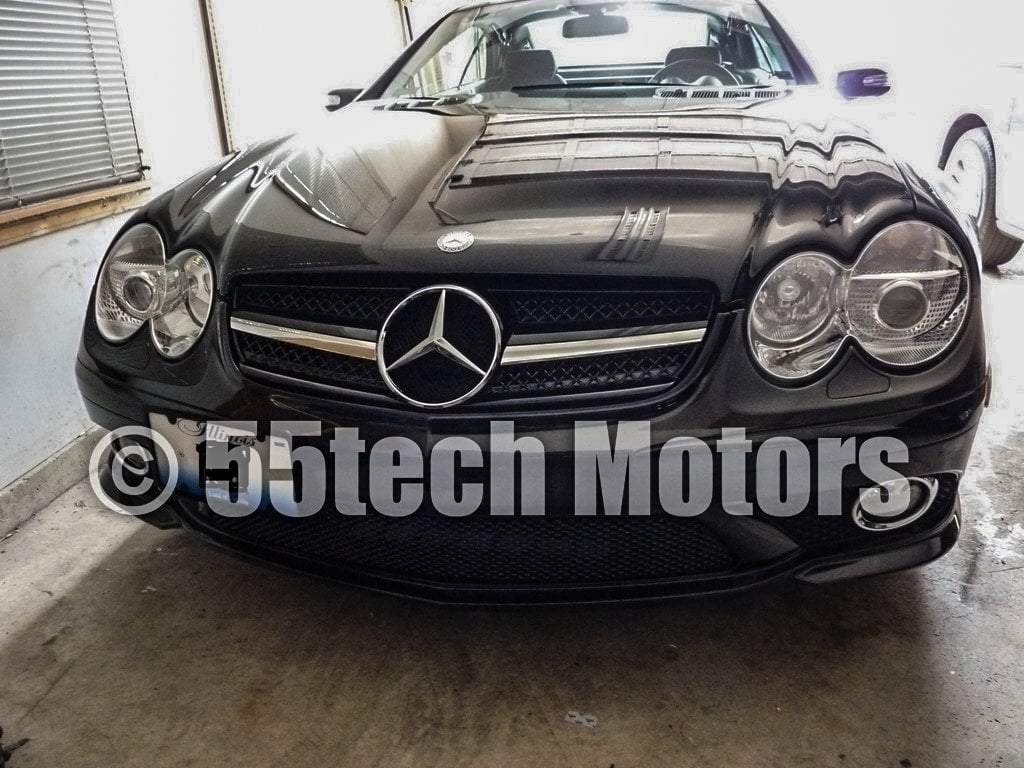 Mercedes Benz R230 2003~2006 SL-Class 1 Fin Grille - 55tech Motors