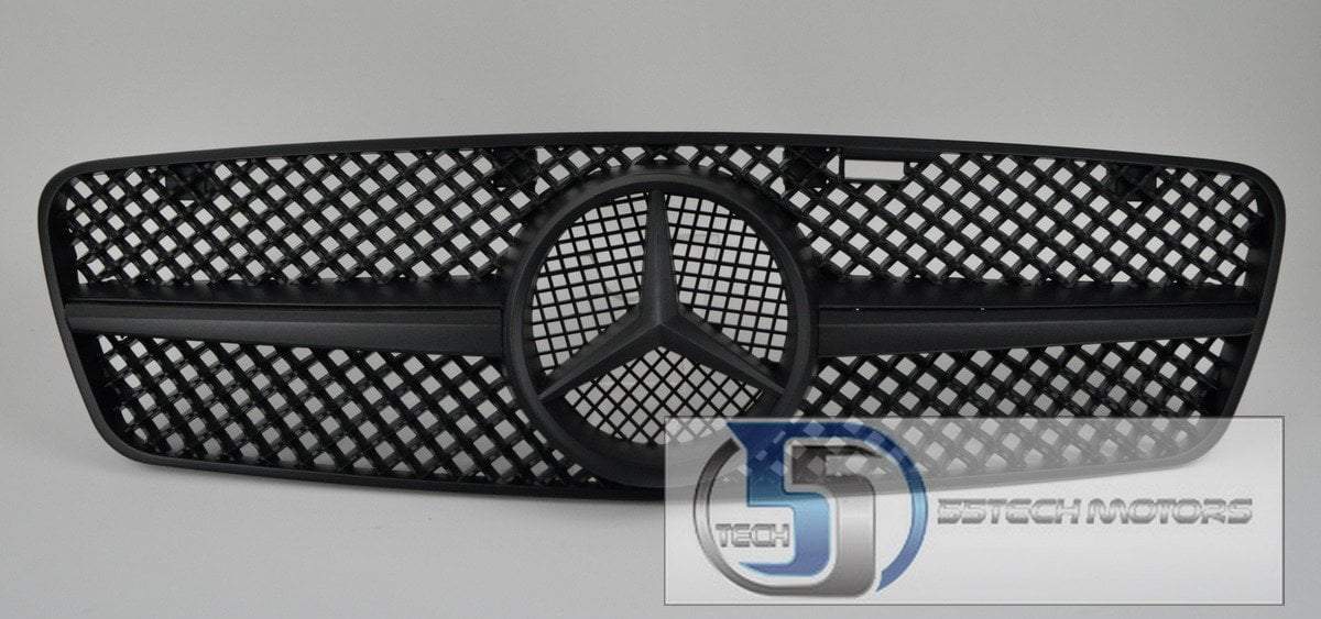 Mercedes Benz W203 2001~2007 C-Class 1 FIN SLS Style Grille C230 C240 C280 C32 - 55tech Motors