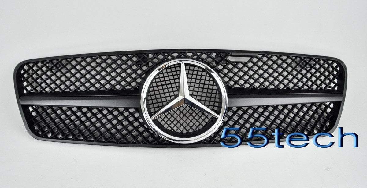 Mercedes Benz W203 2001~2007 C-Class 1 FIN SLS Style Grille C230 C240 C280 C32 - 55tech Motors