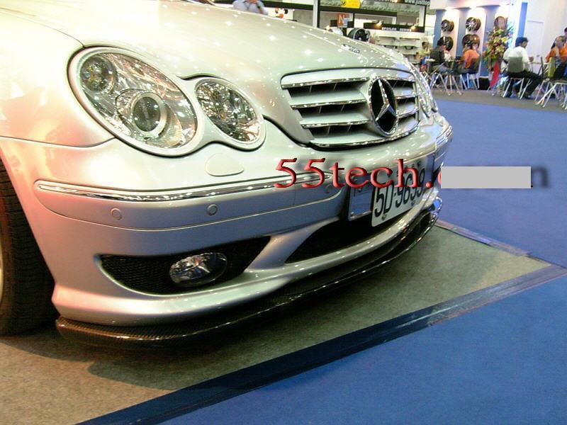 Mercedes Benz W203 2001~2007 C-Class 4 Fins - 55tech Motors