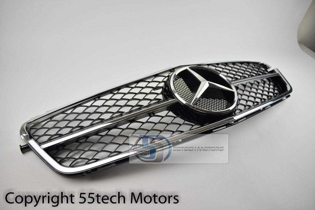 Mercedes Benz W204 2008~2011 AMG Style Grille - 55tech Motors