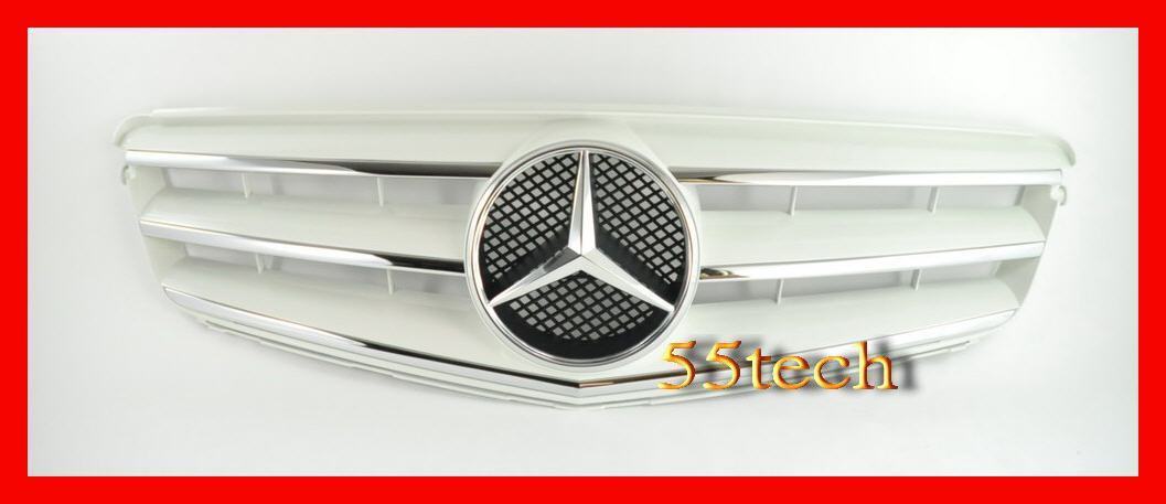 Mercedes Benz W204 2008~2011 Avantgarde Style Grille - 55tech Motors