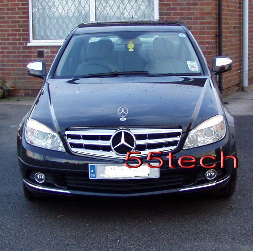 Mercedes Benz W204 2008~2011 Avantgarde Style Grille - 55tech Motors