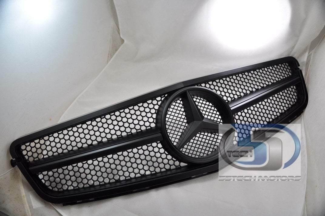 Mercedes Benz W204 2008~2011 C-Class 2012-C63 AMG Style Grille - 55tech Motors