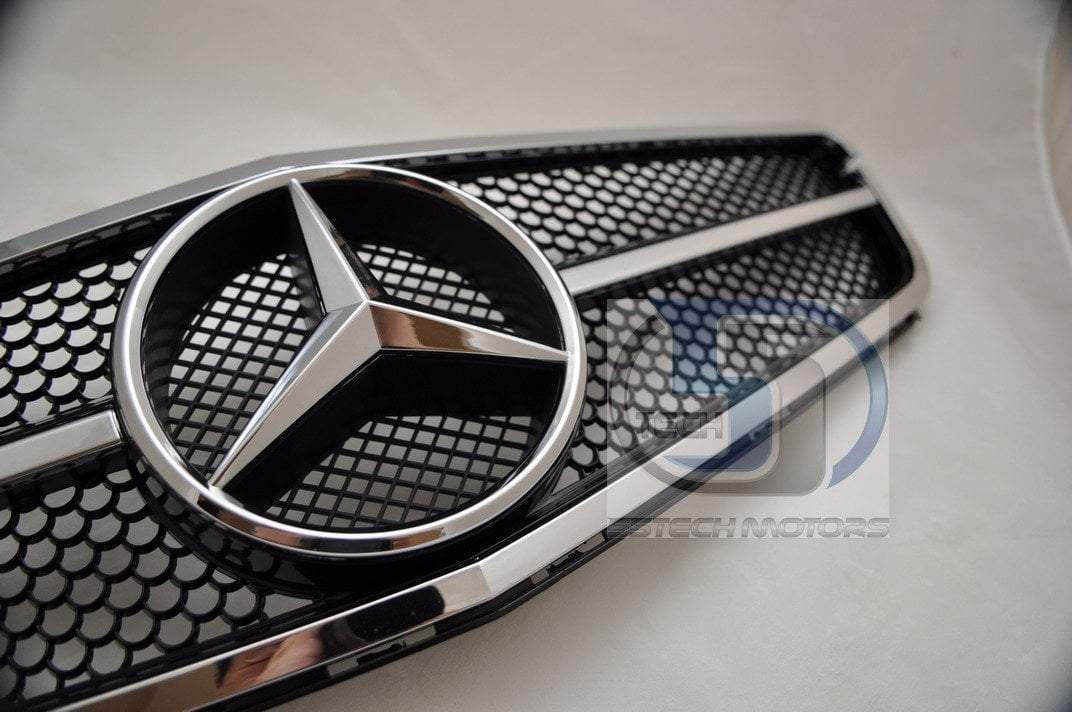 Mercedes Benz W204 2008~2011 C-Class 2012-C63 AMG Style Grille - 55tech Motors