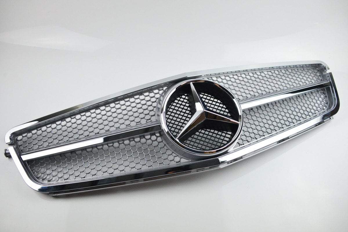 Mercedes Benz W204 2008~2011 C-Class 2012-C63 AMG Style Grille - 55tech Motors