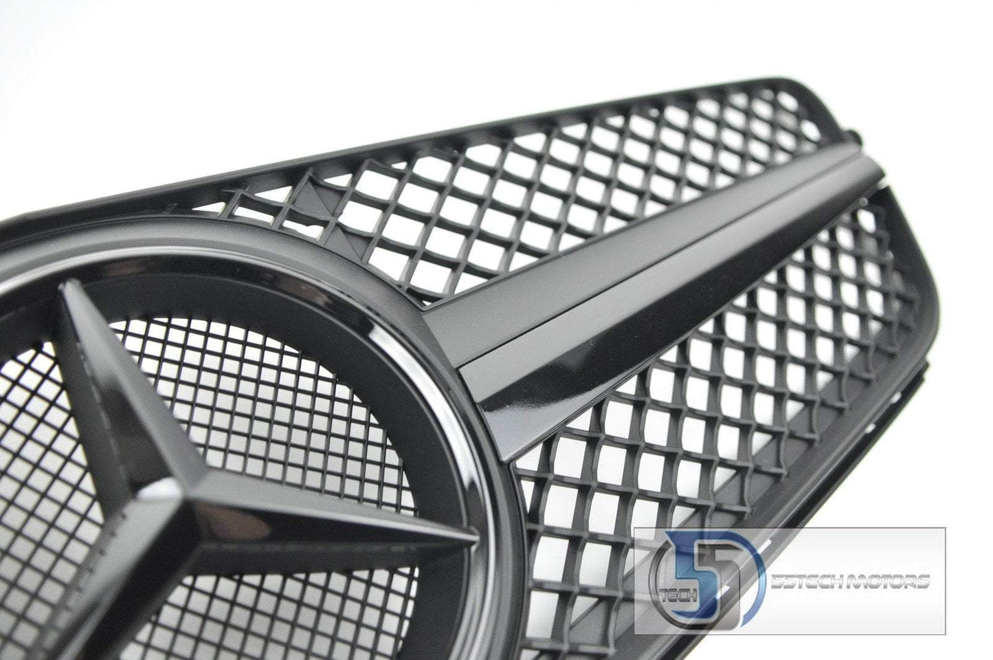 Mercedes Benz W204 2008~2011 SLS 1 Fin Style Grille - 55tech Motors