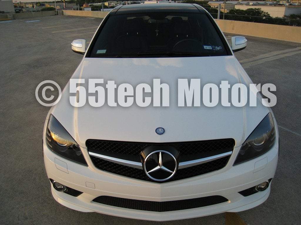 Mercedes Benz W204 2008~2011 SLS 1 Fin Style Grille - 55tech Motors