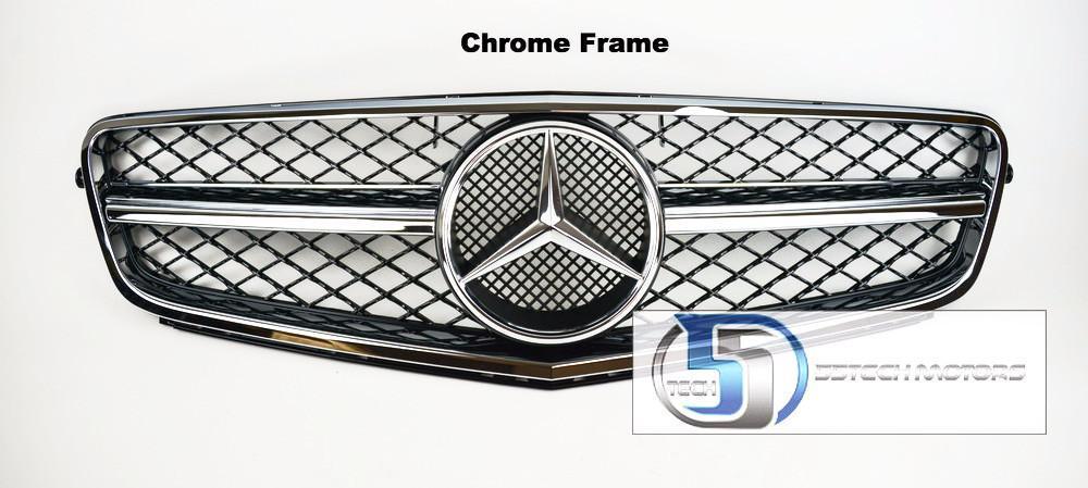 Mercedes Benz W204 2012-2013 C-Class AMG Style Grille - 55tech Motors