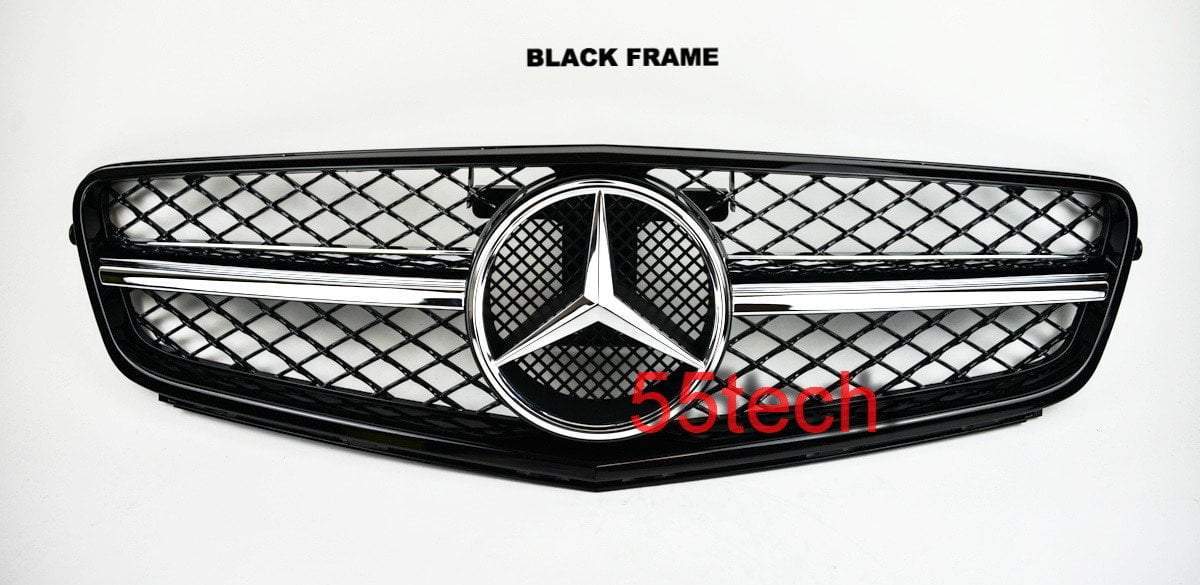 Mercedes Benz W204 2012-2013 C-Class AMG Style Grille - 55tech Motors