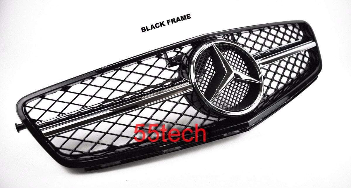 Mercedes Benz W204 2012-2013 C-Class AMG Style Grille - 55tech Motors