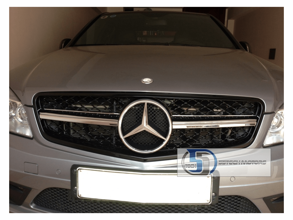 Mercedes Benz W204 2012-2013 C-Class AMG Style Grille - 55tech Motors