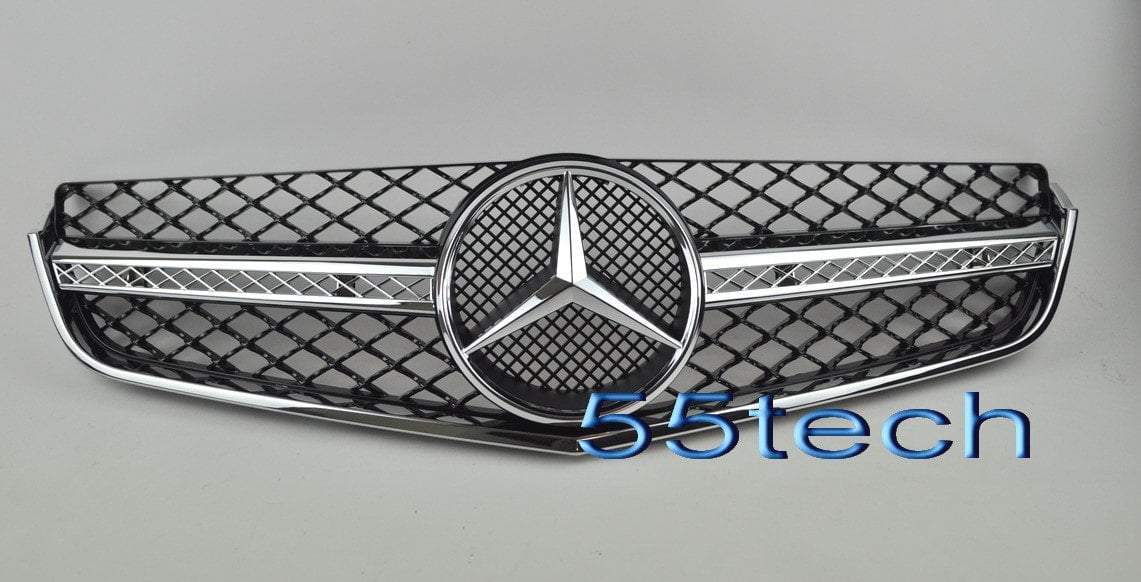 Mercedes-benz W207 2 door coupe Single Fin Grill - 55tech Motors