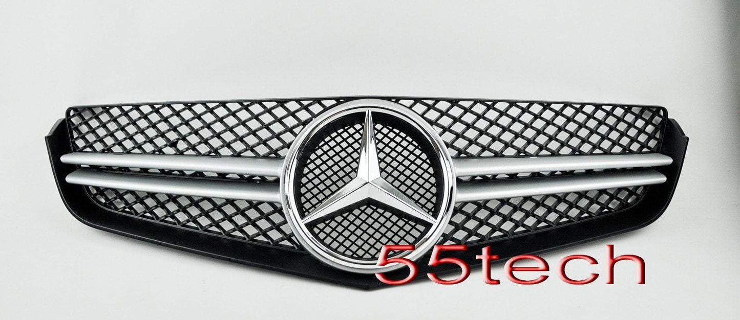 Mercedes-benz W207 2 door coupe Single Fin Grill (AMG Type) - 55tech Motors