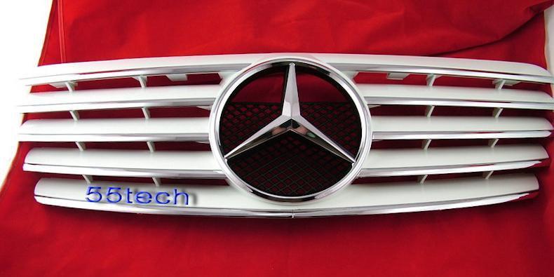 Mercedes Benz W208 CLK 1997~2002 5 Fins Style Grille - 55tech Motors