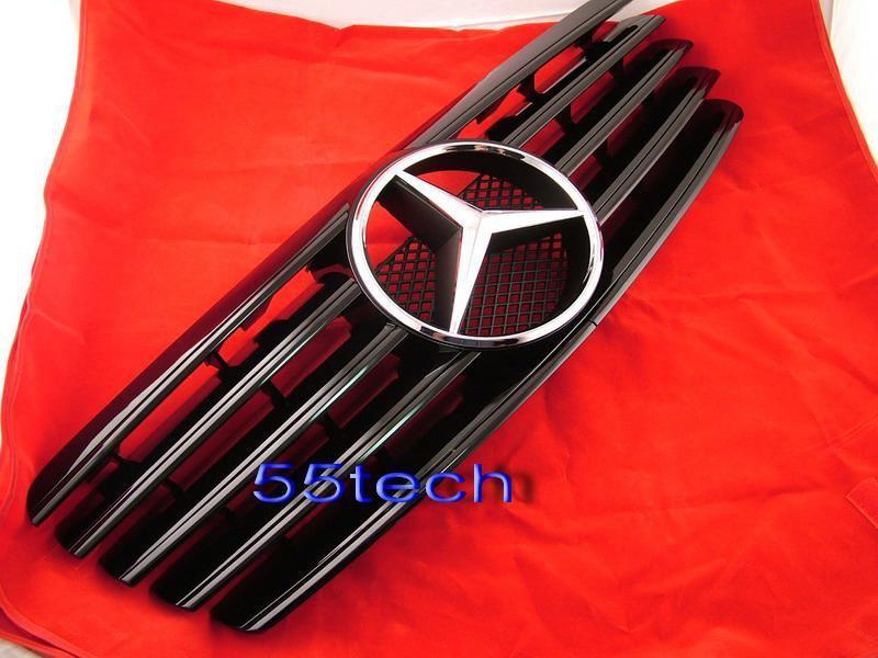 Mercedes Benz W208 CLK 1997~2002 5 Fins Style Grille - 55tech Motors