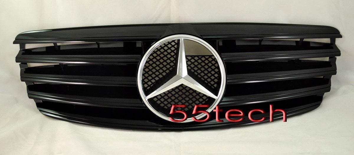 Mercedes Benz W211 2003~2006 E-Class CL Style Grille - 55tech Motors