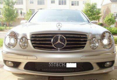 Mercedes Benz W211 2003~2006 E-Class CL Style Grille - 55tech Motors