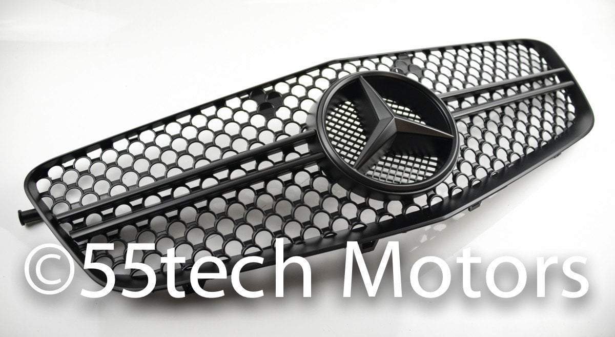 Mercedes Benz W212 E-Class 1 Fin Style Grille - 55tech Motors