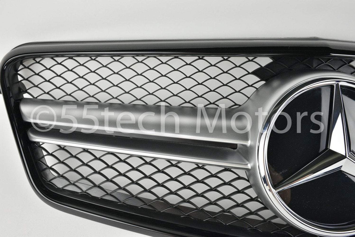 Mercedes Benz W212 E-Class 1 Fin Style Grille - 55tech Motors