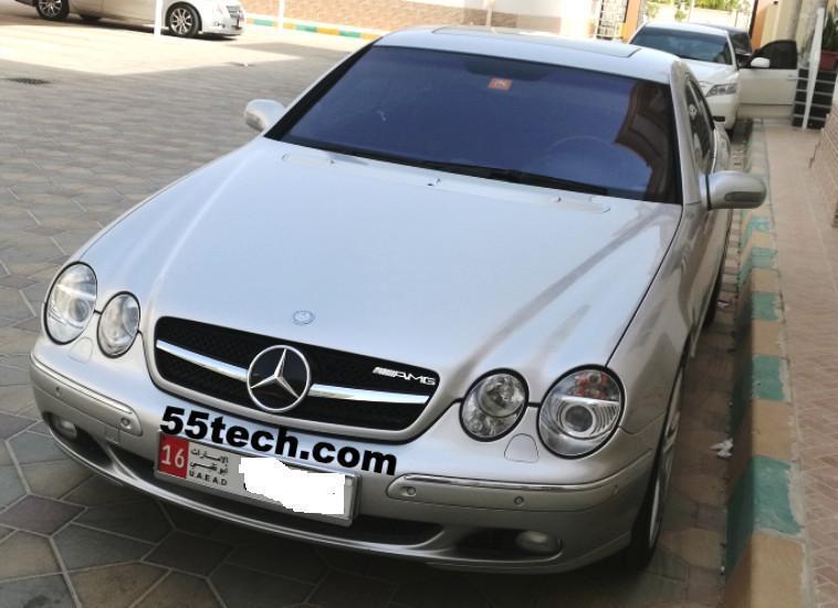 Mercedes Benz W215 2000~2006 CL Class 1 Fin Grille ( No Distronic) - 55tech Motors