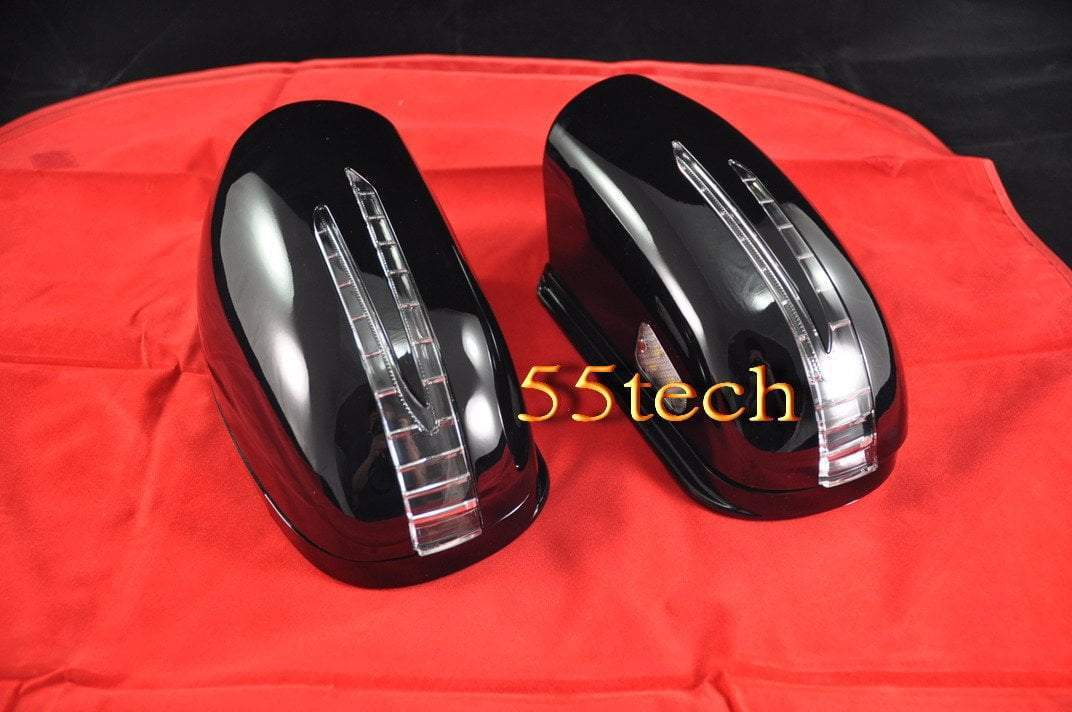 Mercedes Benz W219 CLS Arrow Style LED Side Mirror Covers - 55tech Motors