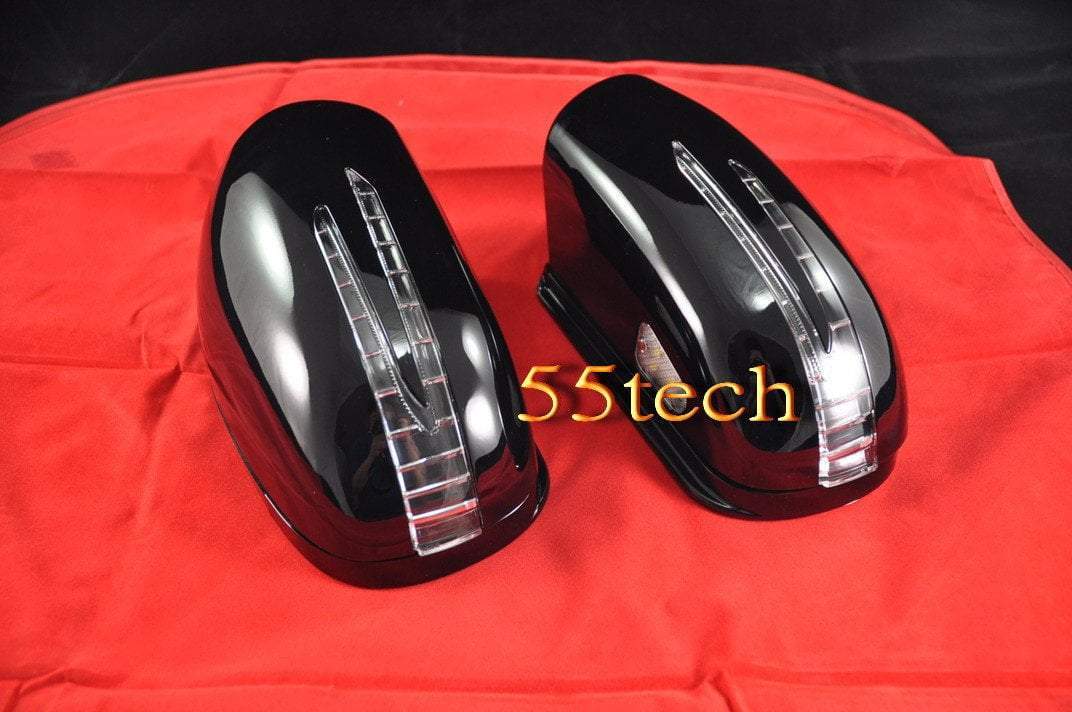 Mercedes Benz W220 2000~2002 S-Class Arrow Style LED Side Mirror Covers - 55tech Motors