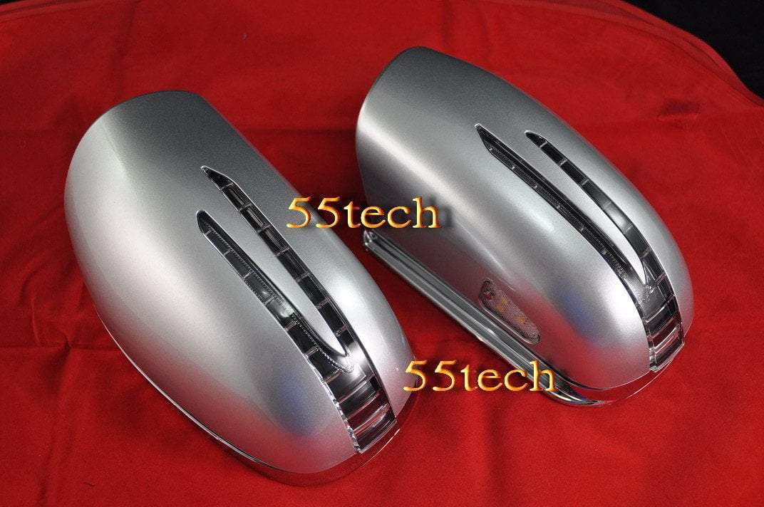 Mercedes Benz W220 2000~2002 S-Class Arrow Style LED Side Mirror Covers - 55tech Motors