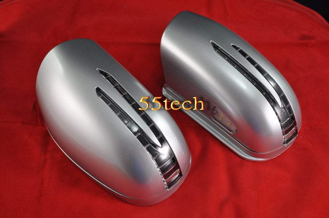 Mercedes Benz W220 2000~2002 S-Class Arrow Style LED Side Mirror Covers - 55tech Motors