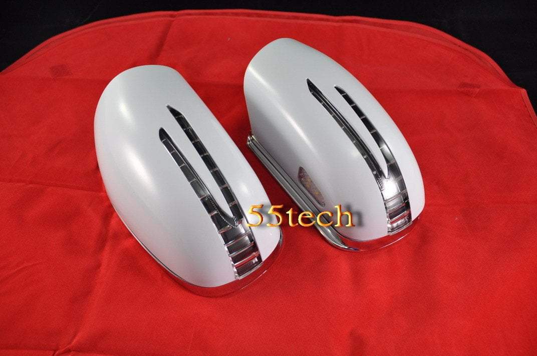 Mercedes Benz W220 2000~2002 S-Class Arrow Style LED Side Mirror Covers - 55tech Motors